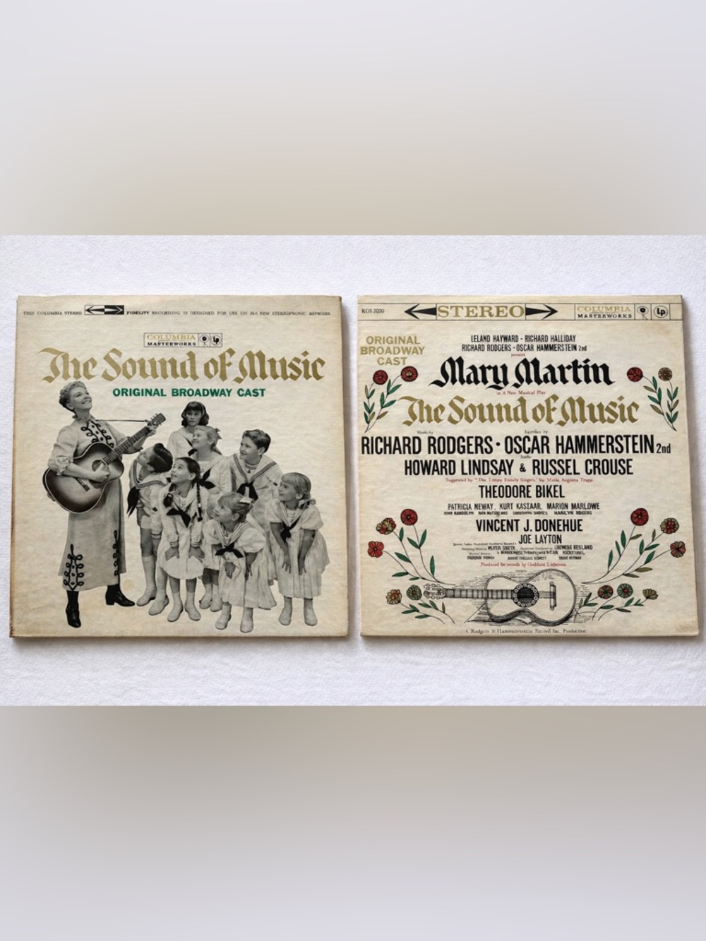 Columbia The Sound of Music Original Broadway  Vinyl Record